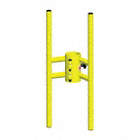 HAND RAIL ATTACHMENT, ROOFTOP PROTECT, YELLOW, 36 L, 12 63/64 W, 12 63/64 H IN, ALUMINUM