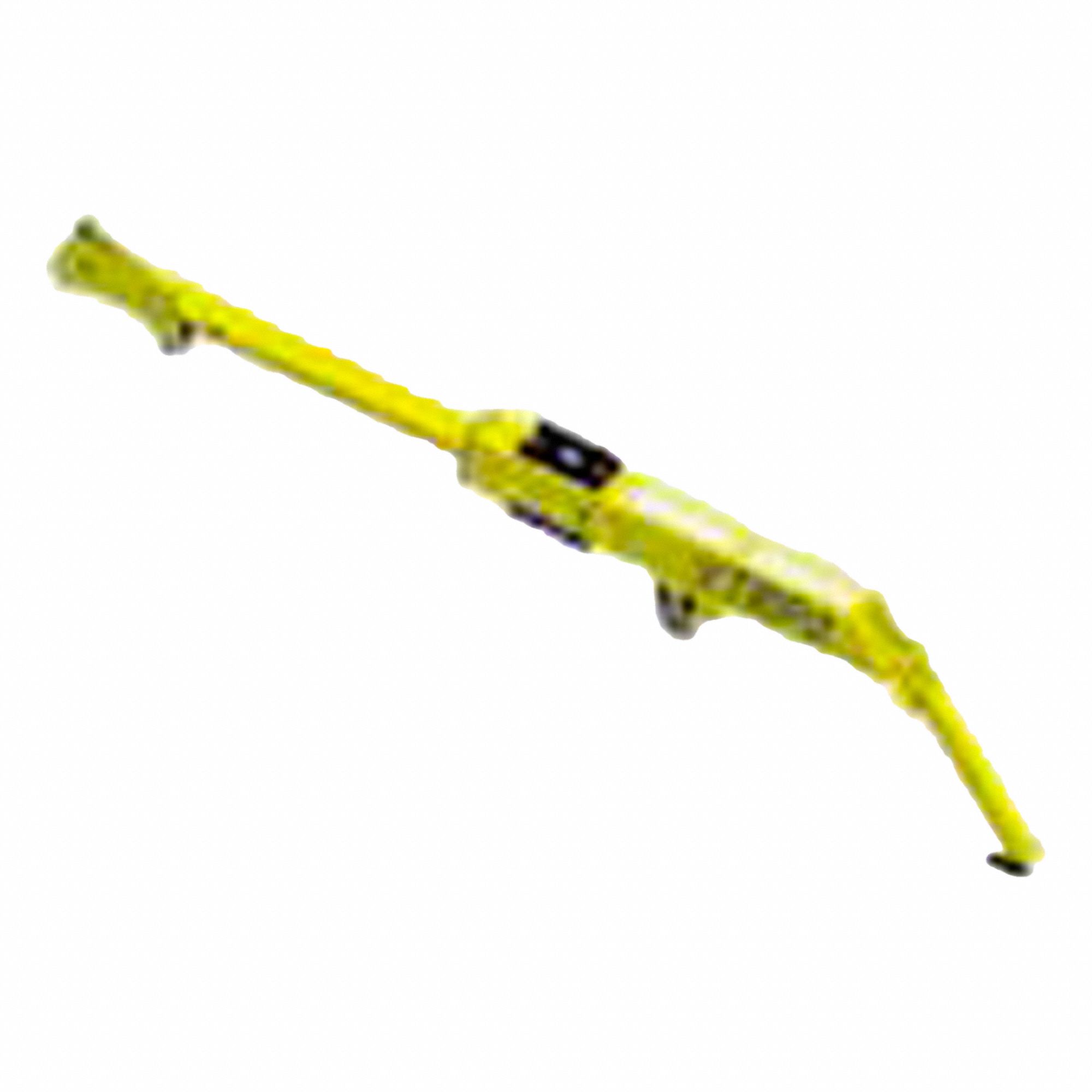 DAVIT ARM/MAST, 1 ANCHOR POINT, YELLOW, 11 IN HEIGHT RANGE, ALUMINUM