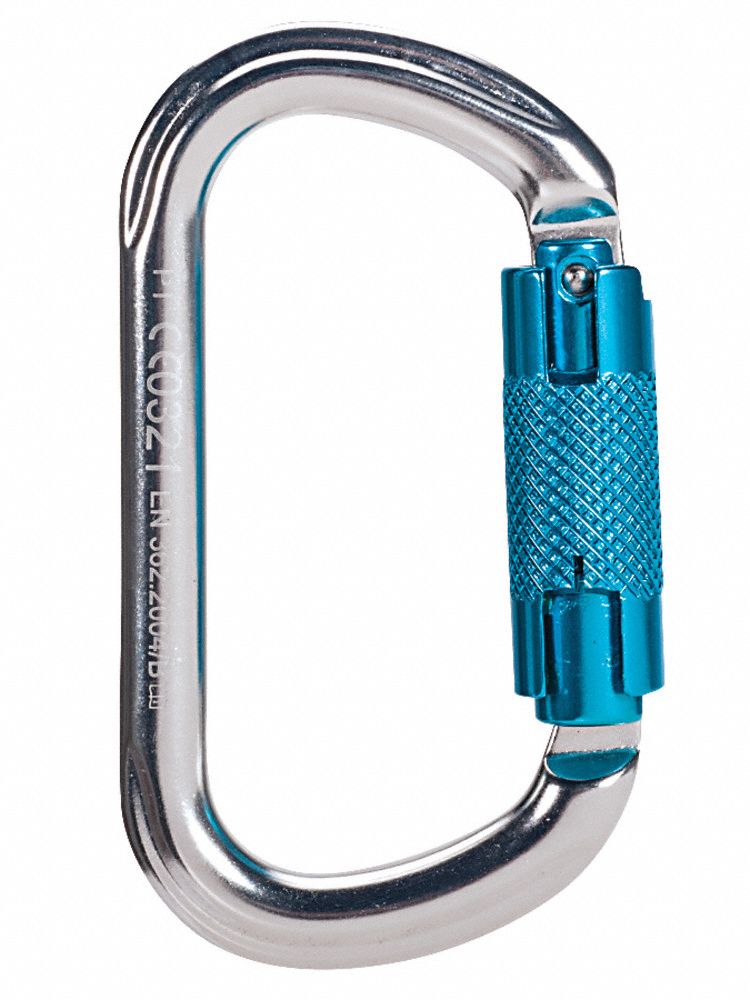 CARABINER ALUM AUTO LOCK 11MM