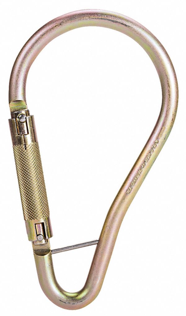 CARABINER STEEL AUTOLOCK SCAF