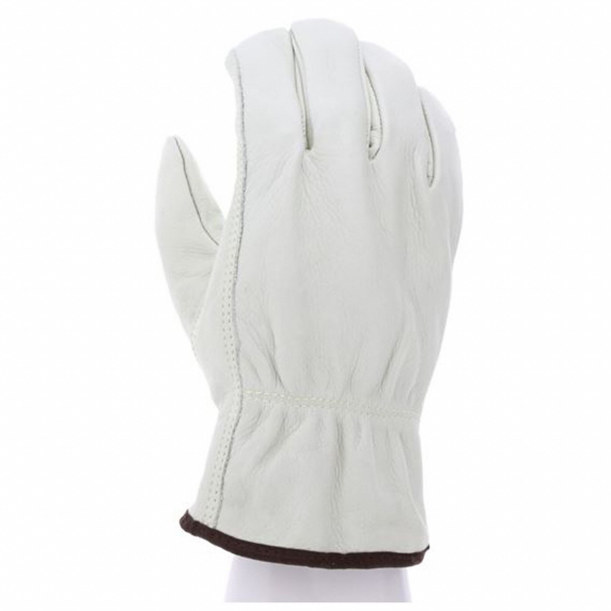 COLD PROTECTION GLOVES, KEYSTONE THUMB/GUNN CUT, SZ LARGE/9, NATURAL, LEATHER