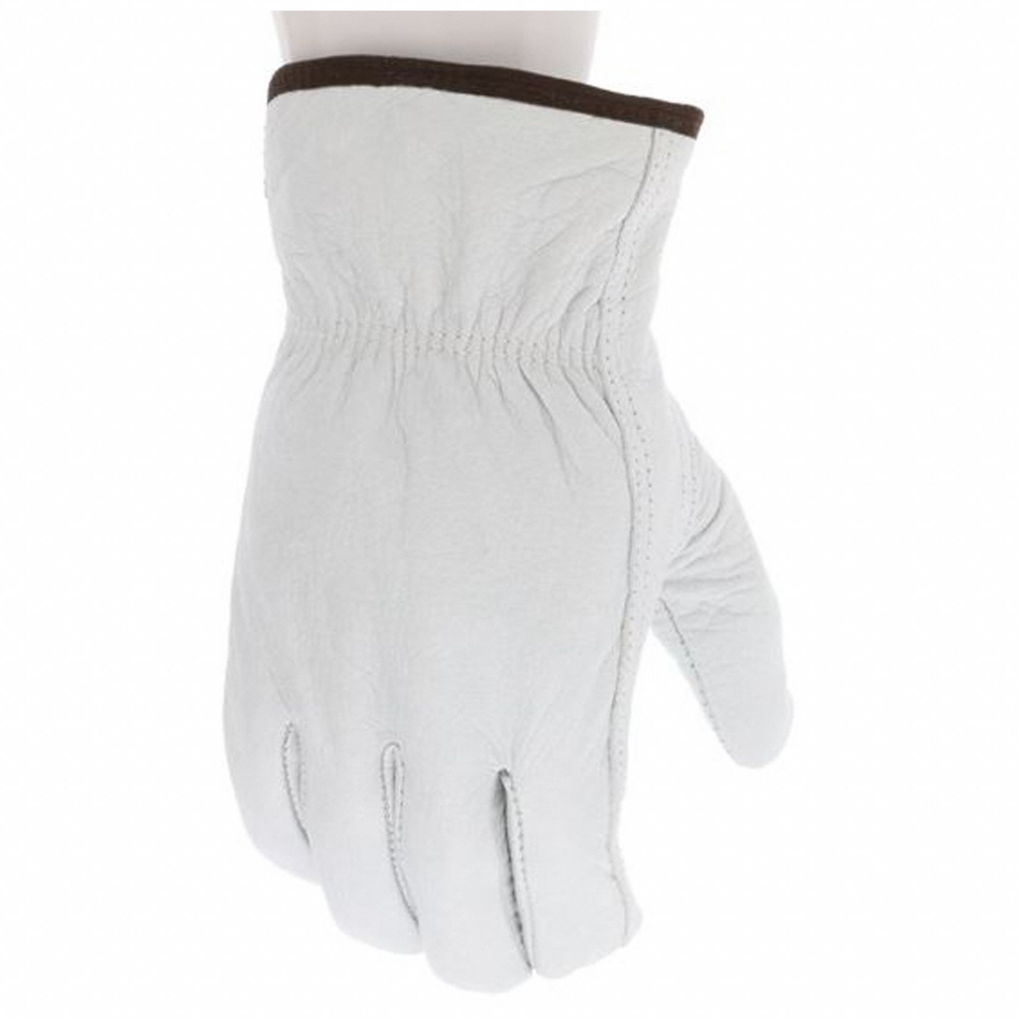 COLD PROTECTION GLOVES, KEYSTONE THUMB/GUNN CUT, SZ LARGE/9, NATURAL, LEATHER/THINSULATE