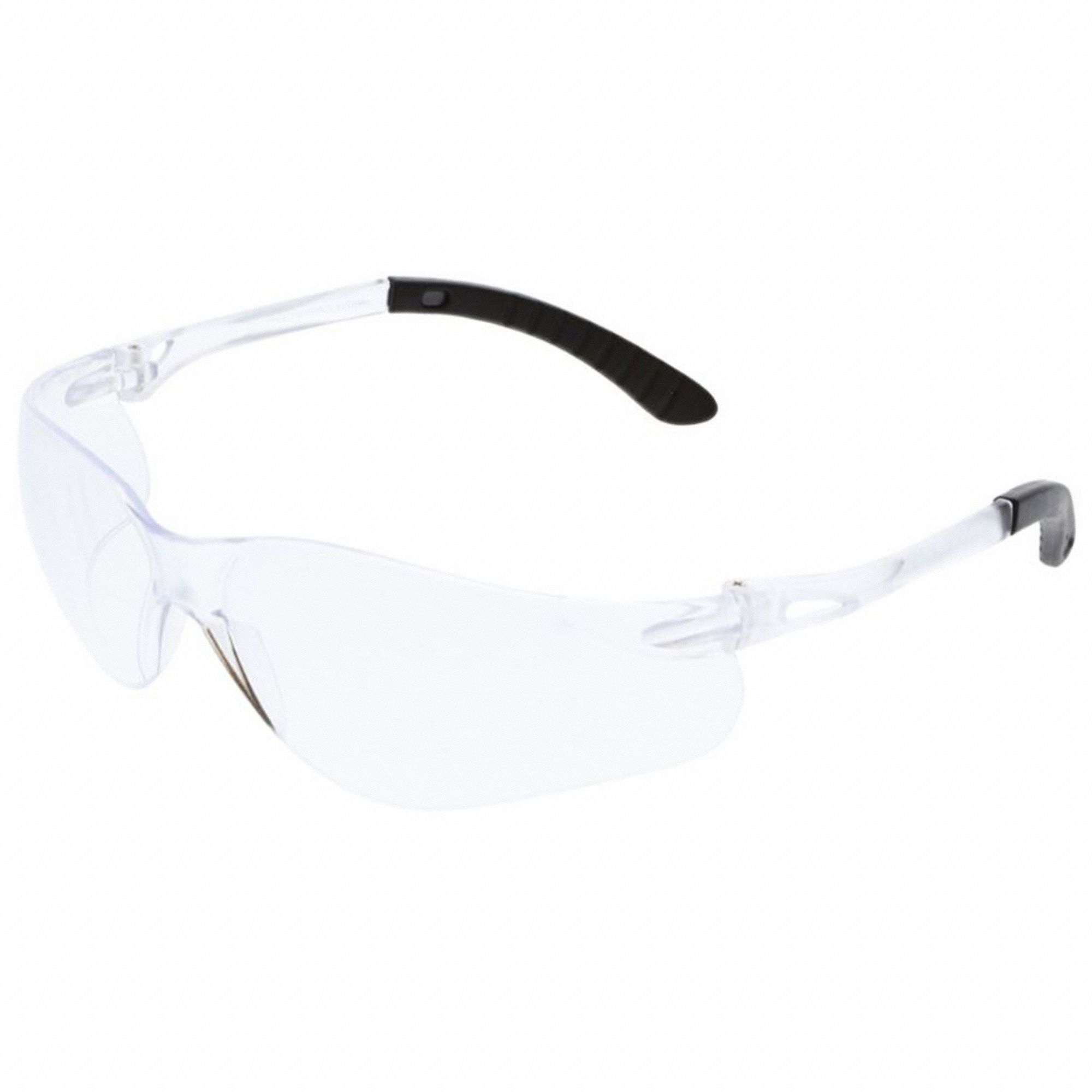 LUNETTES SEC UNISEXE, CSA, RÉSISTE RAYURES/PROTECTION ANTI-UV, NOIRES/TRANSPARENTES, POLYCARBONATE