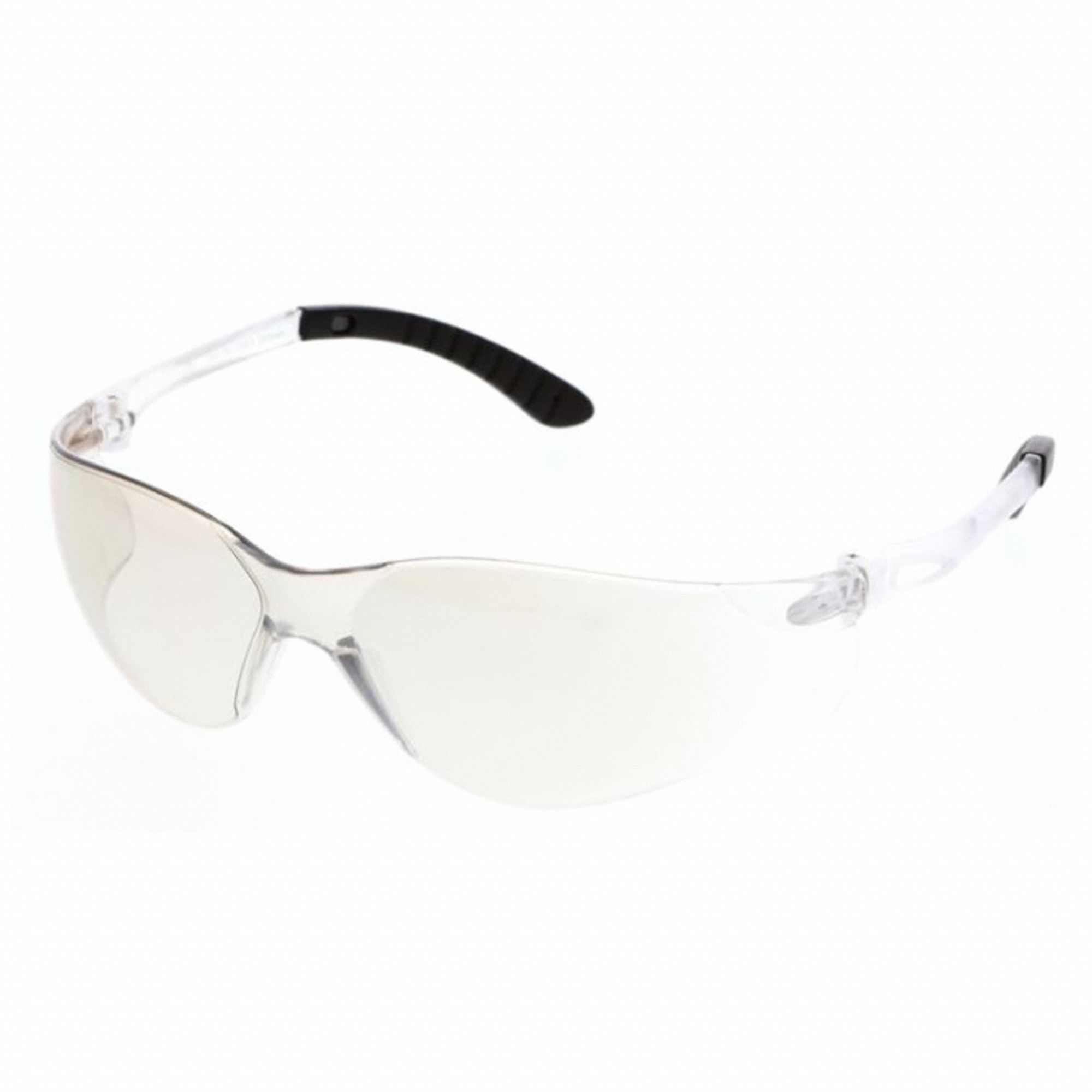 LUNETTES SÉCURITÉ ENVELOPPANTES, CSA, RÉSISTANTES AUX RAYURES/PROTECTION ANTI-UV, CLAIR/NOIR, PC