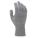 CUT RESISTANT GLOVES, ANSI 4/A4, 13 GA/FDA COMPLIANT/SEAMLESS, SIZE S/7, BLACK, DYNEEMA/NITRILE, PR