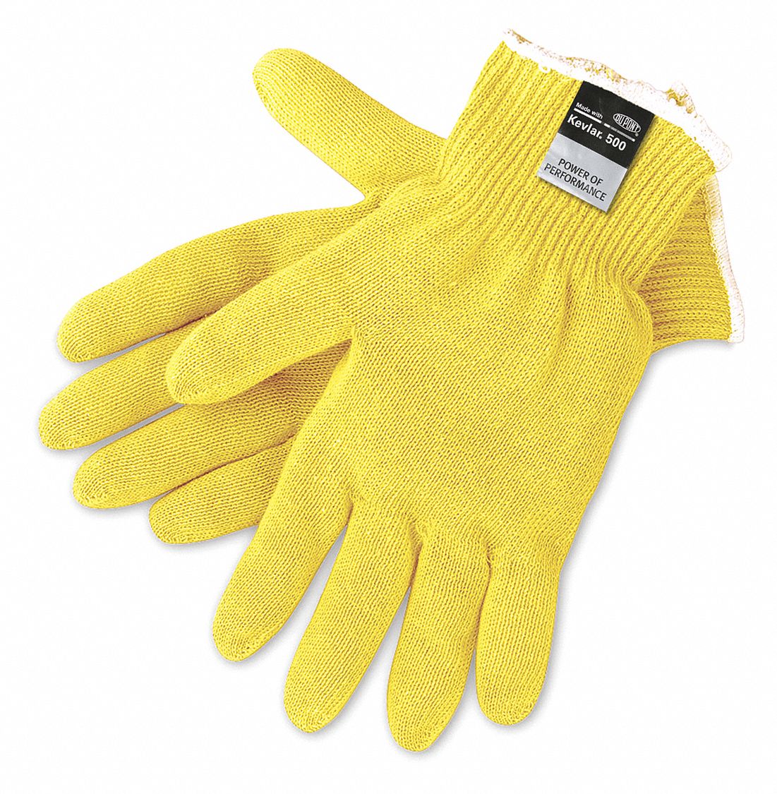 COATED GLOVES,UNCOATED,L,YELLOW,PR