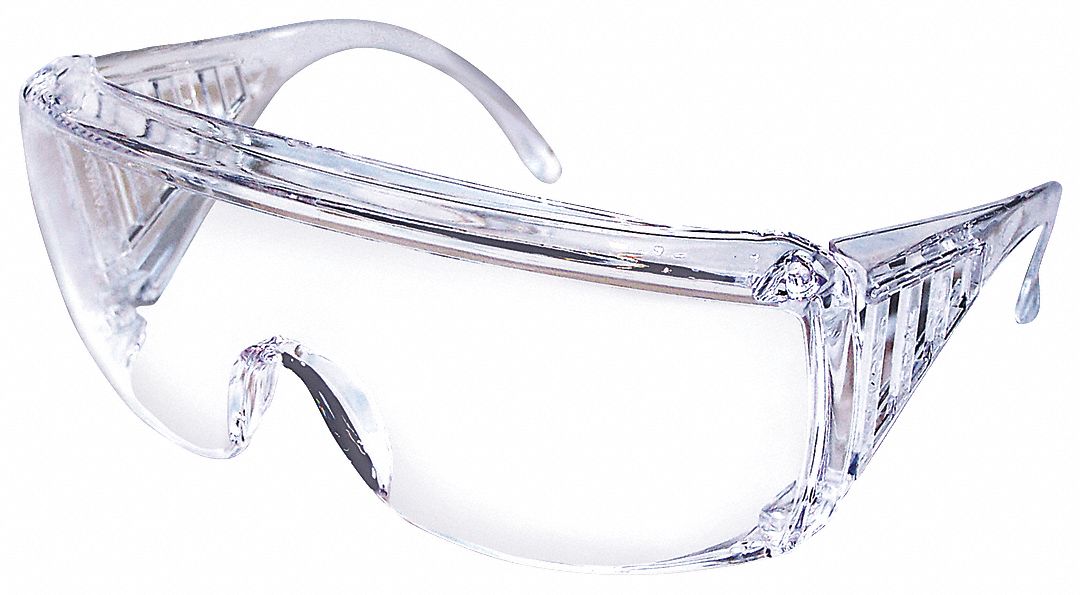 LUNETTES SÉCURITÉ ENVELOPPANTES, CSA, S/ REVÊTEMENT/PROTECTION ANTI-UV, TRANSPARENT, PC