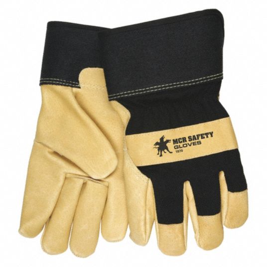 MCR SAFETY, S ( 7 ), Premium, Leather Gloves - 26K478|1970S - Grainger