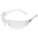 FRAMELESS SAFETY GLASSES, CSA, SCRATCH-RESISTANT, CLEAR, PC