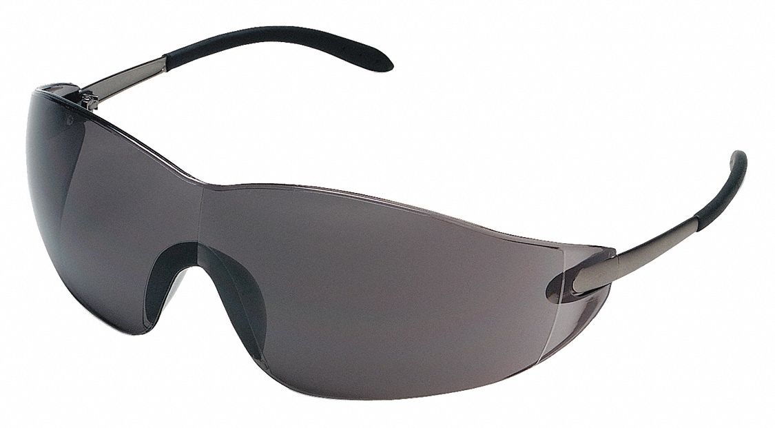 LUNETTES PROTECTION S/ MONTURE, CSA, PROTECTION UV / RÉSISTANT AUX RAYURES, GRIS, PC
