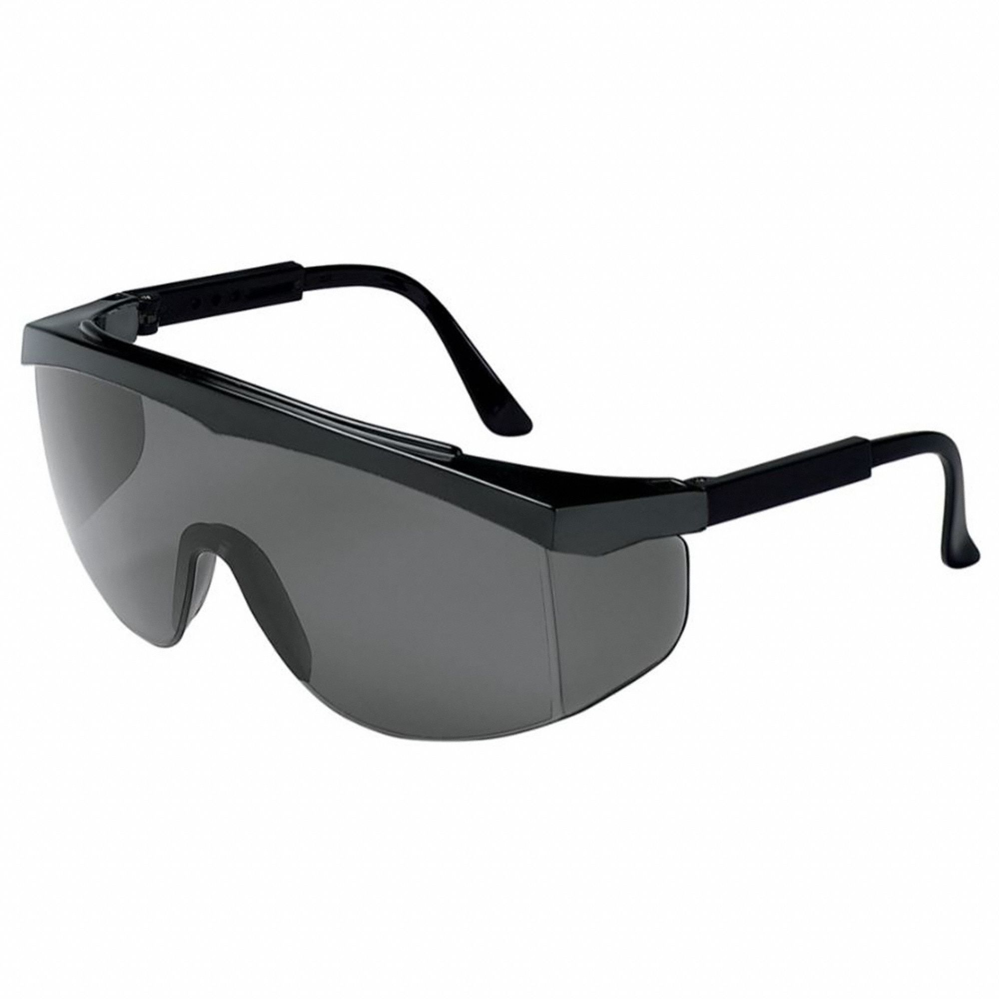 LUNETTES PROTECTION STRATOS, PROTECTION UV / RÉSISTANT AUX RAYURES, ANSI / CSA, NOIR, NYLON / PC