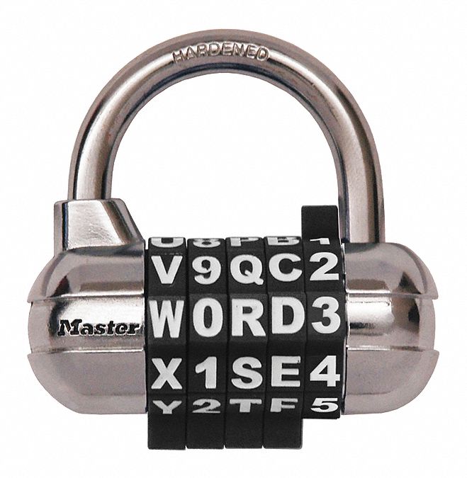 PASSWORD PLUS COMBINATION LOCK