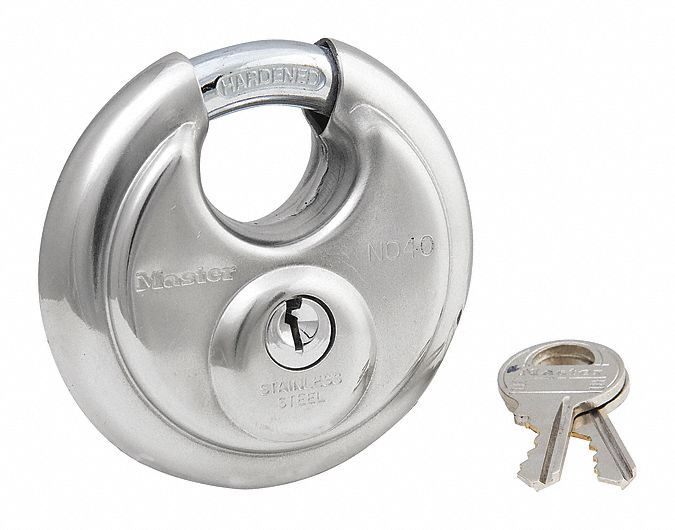 PADLOCK 2-3/4 SS SHIELDED 4PIN