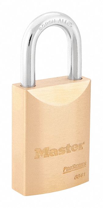 PADLOCK BRASS 6841