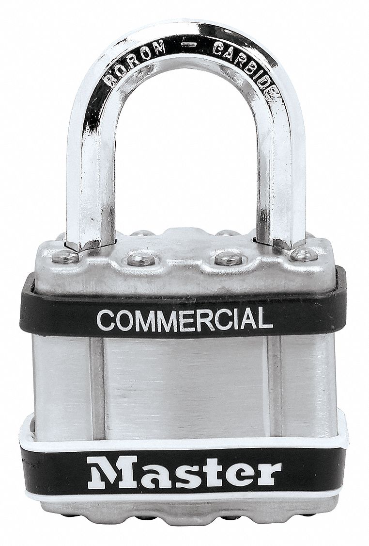 PADLOCK,SILVER,SS,1-3/4