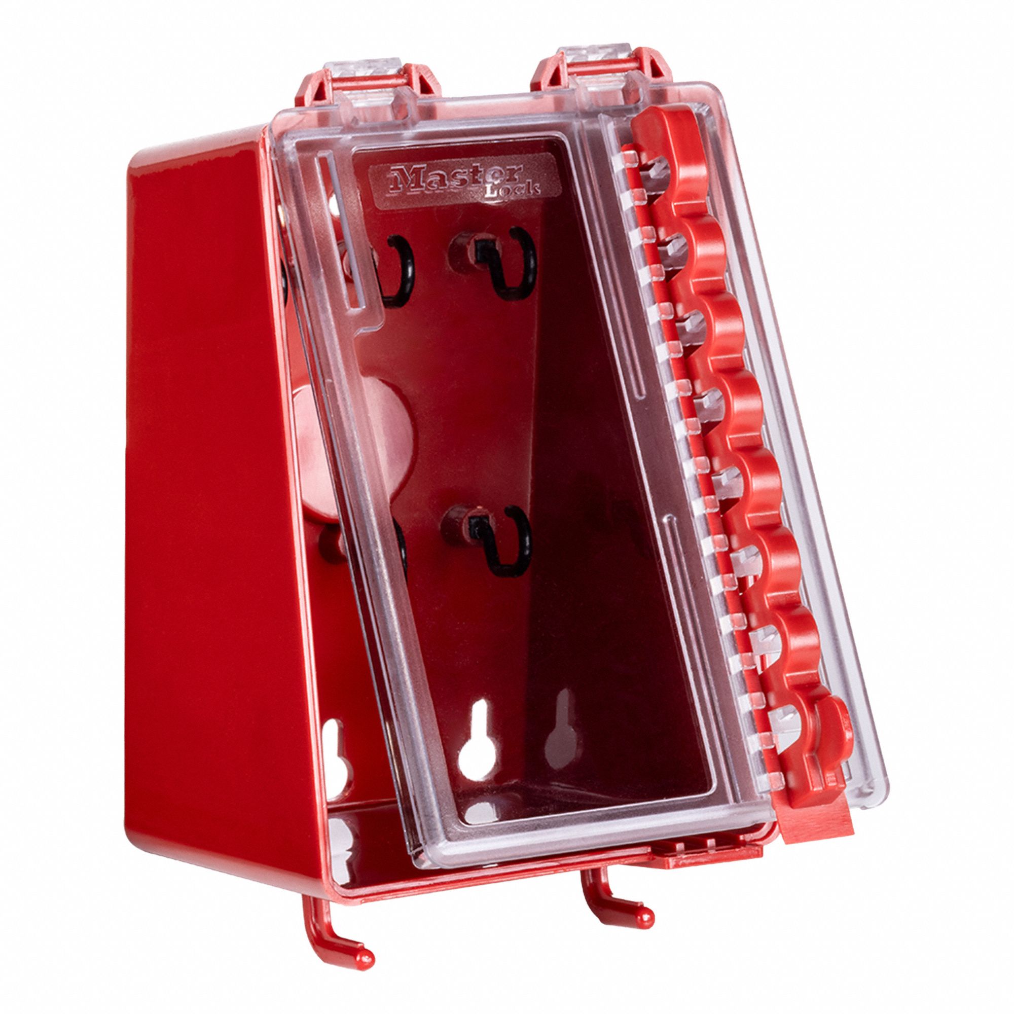 MASTER LOCK GROUP LOCKOUT BOX,PLASTIC,7 1/8 IN H - 8815 - MSTS3570 ...