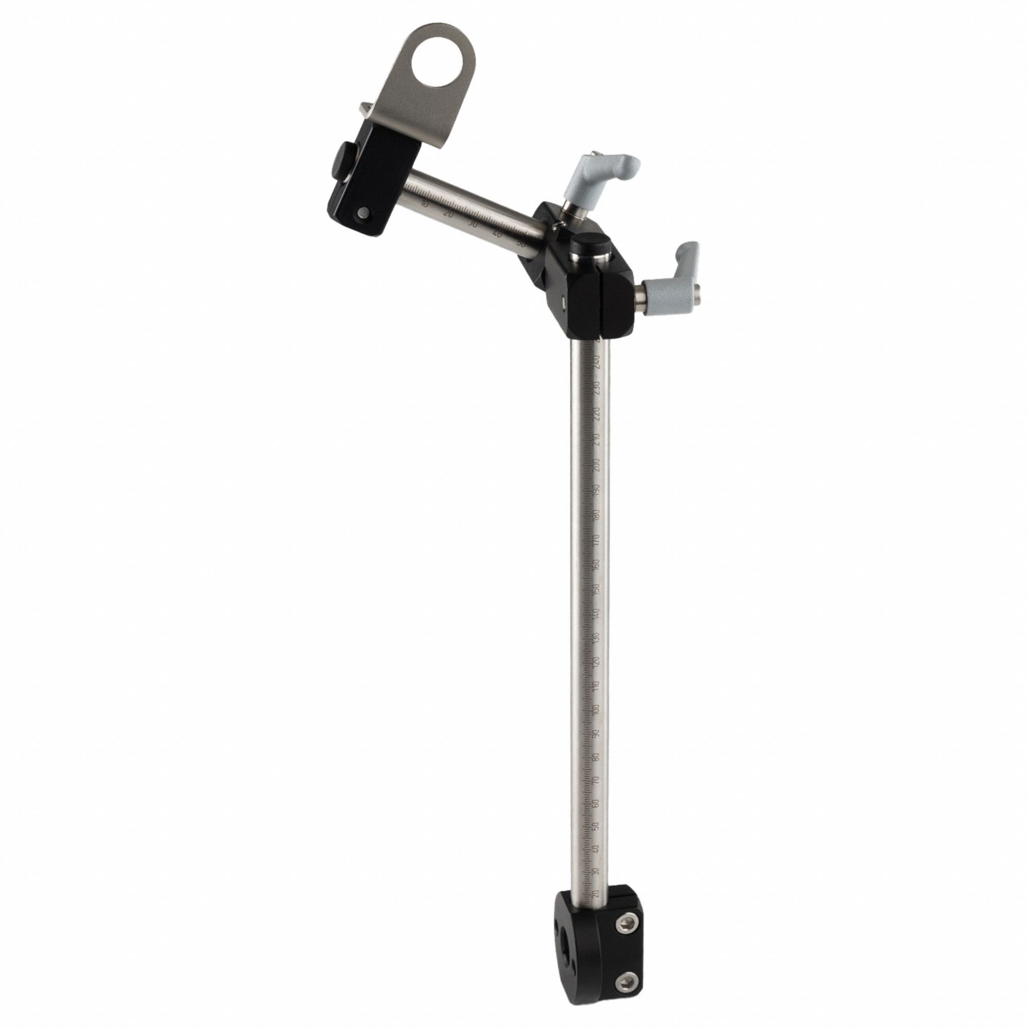 Sensor Mount Kit with Handles: M12 Bracket Hole Size, 300 mm Tube Lg, 100 mm Tube 2 Lg