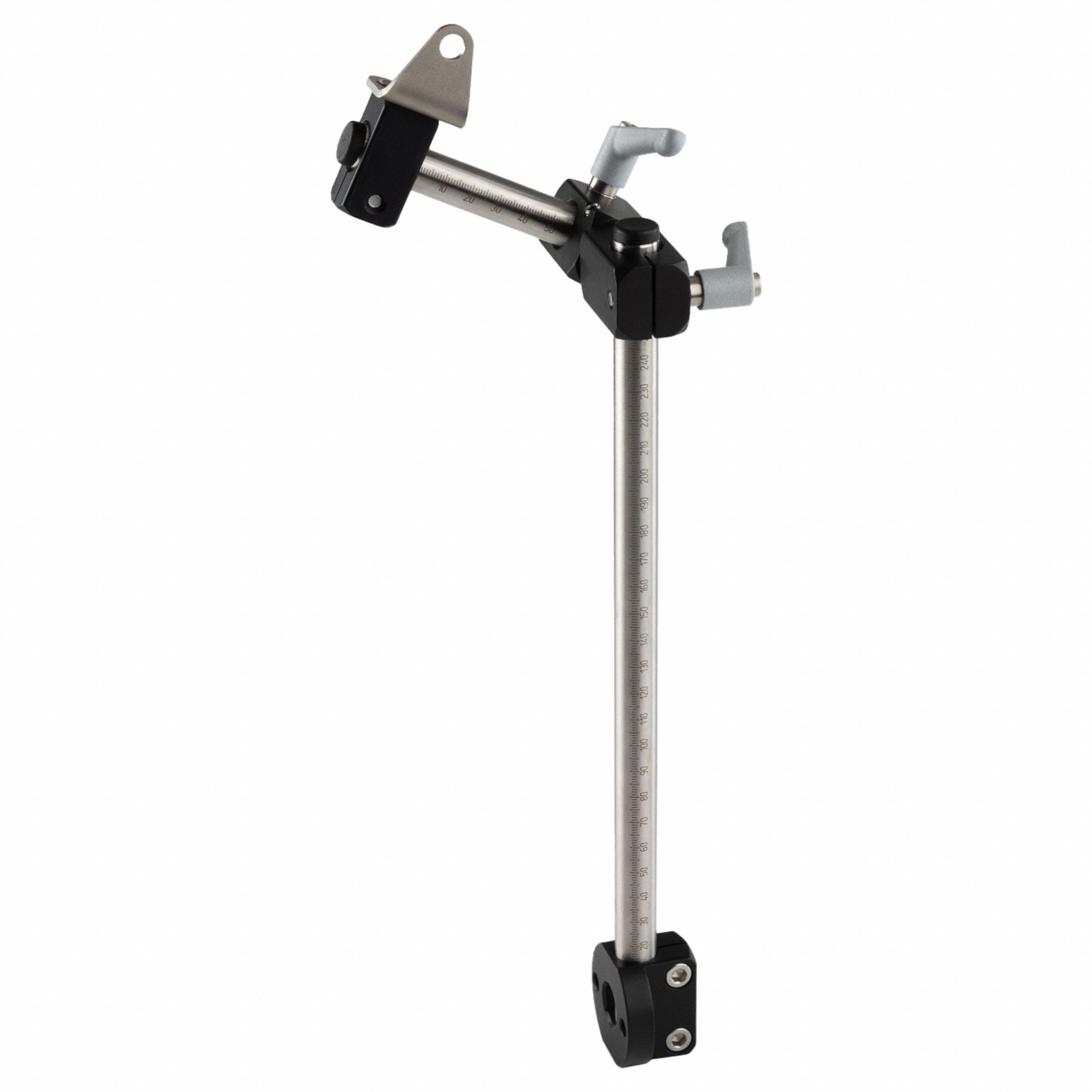 Sensor Mount Kit with Handles: M8 Bracket Hole Size, 300 mm Tube Lg, 100 mm Tube 2 Lg