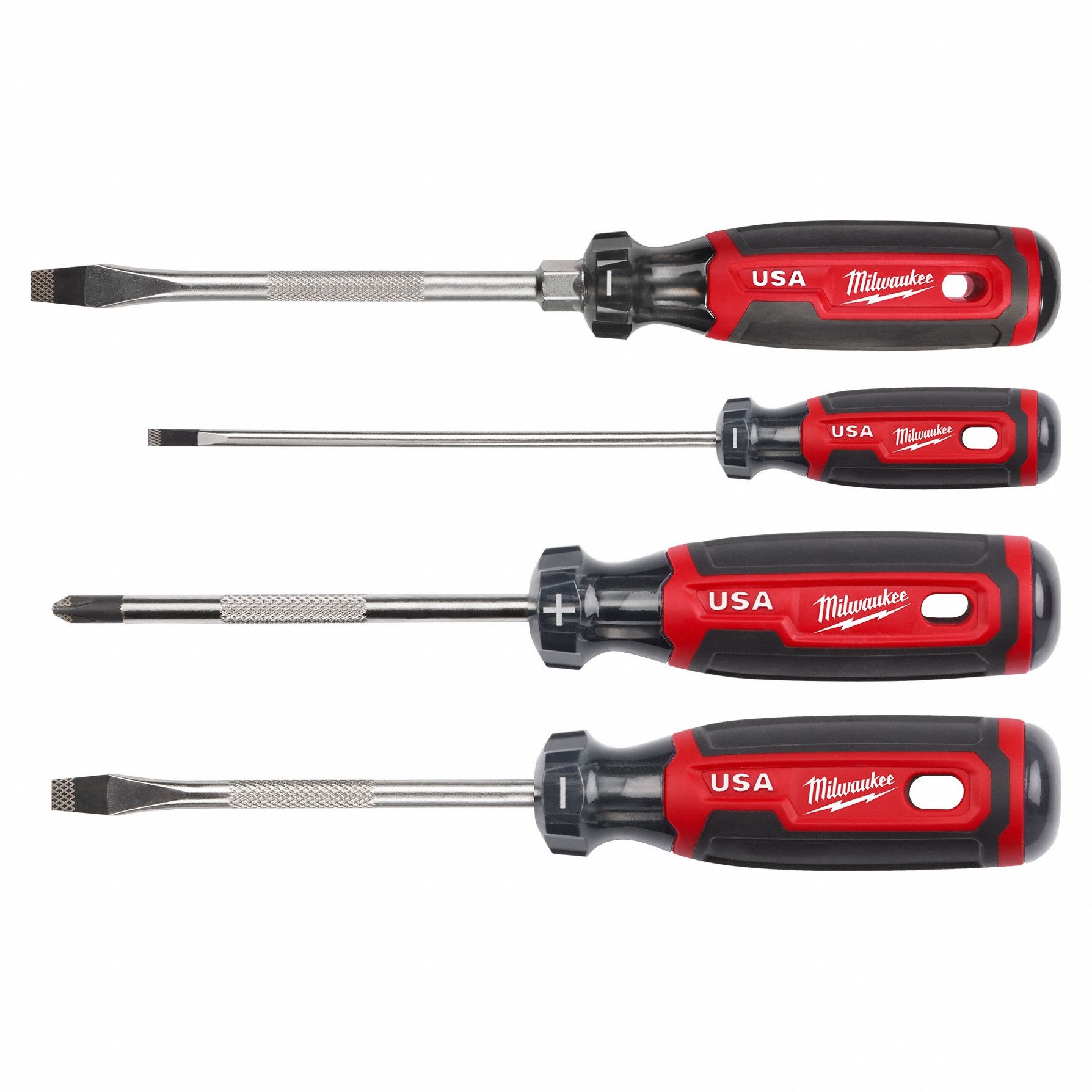 SCREWDRIVER SET,CUSHION GRIP,4 PCS