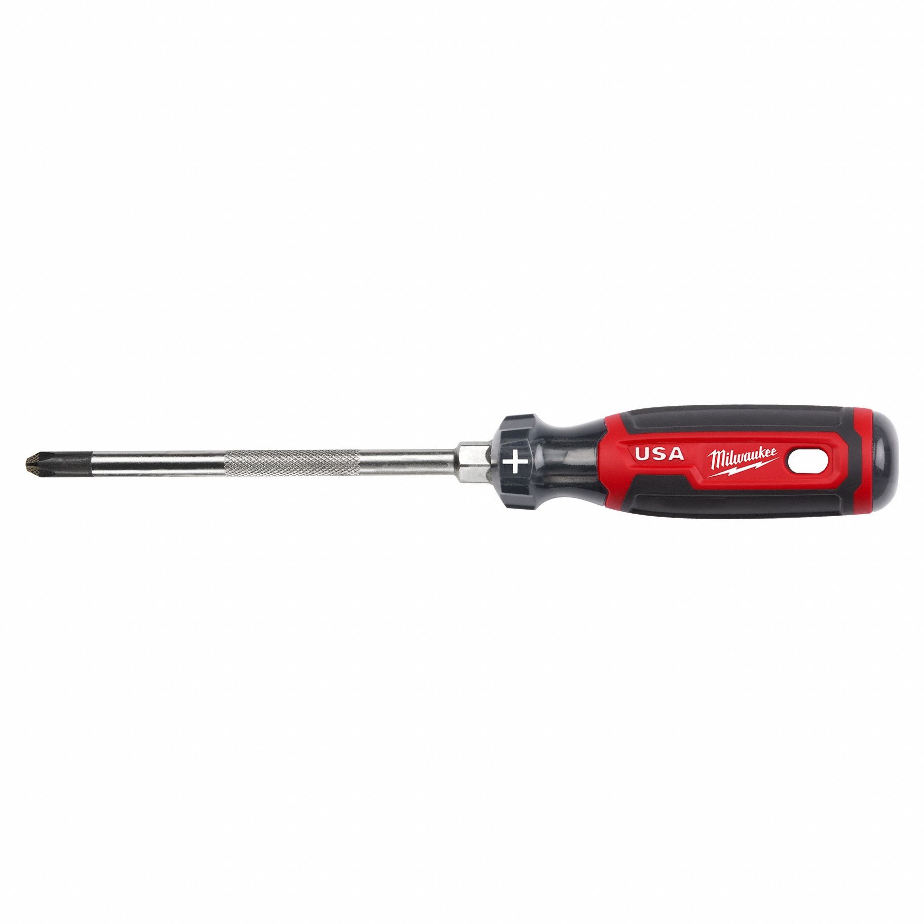 SCREWDRIVER, #3 TIP SIZE, 11 IN OVERALL L, 6 IN SHANK L, CUSHION GRIP