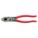 DIPPED GRIP PLIER, FLAT, 9 IN OVERALL L, 1⅞ IN JAW L, 1¼ IN JAW W, ⅝ IN JAW THICK