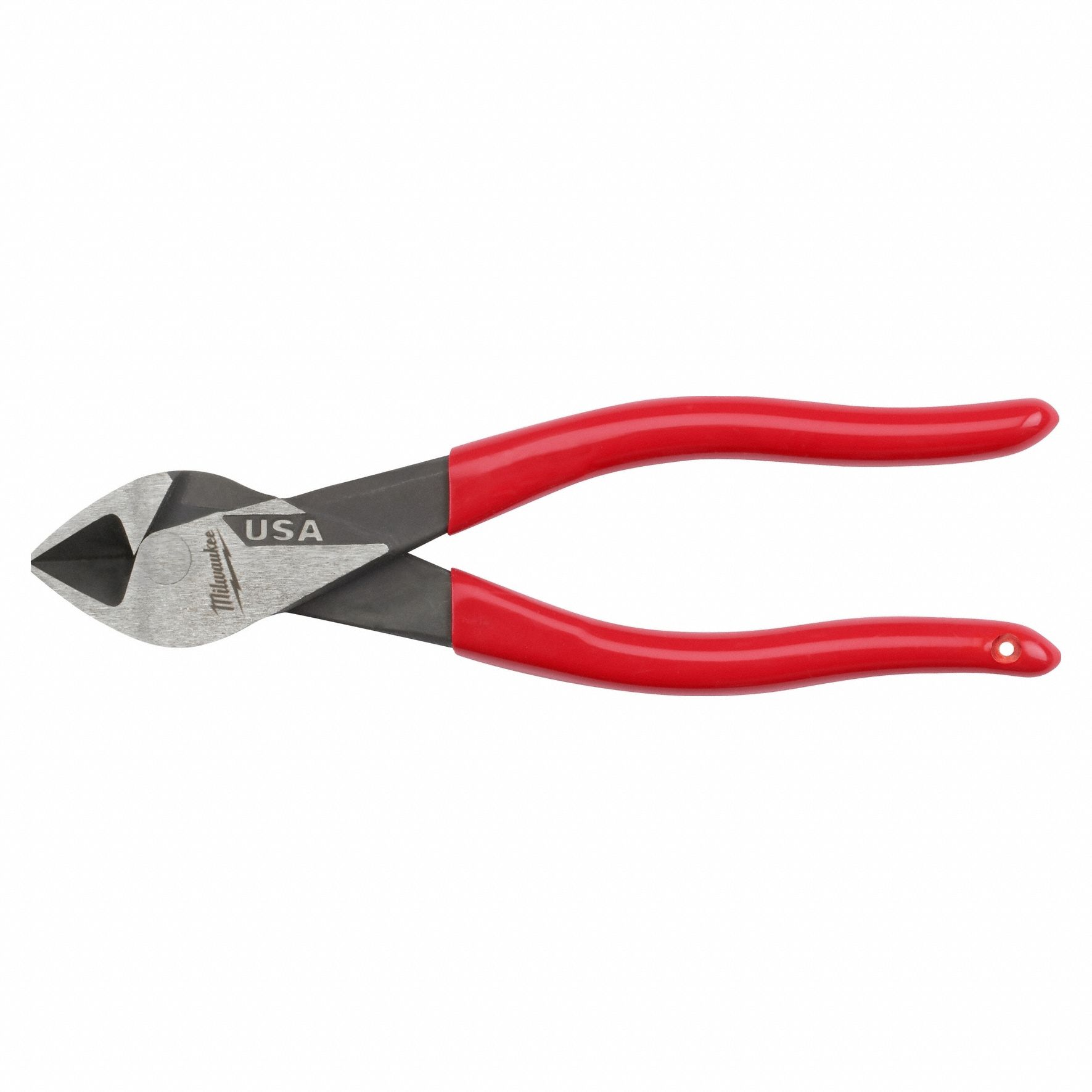 DIPPED GRIP PLIER, FLUSH, STRAIGHT, TAPERED, ¾ IN JAW L, 1¼ IN JAW W, 7 IN OVERALL L