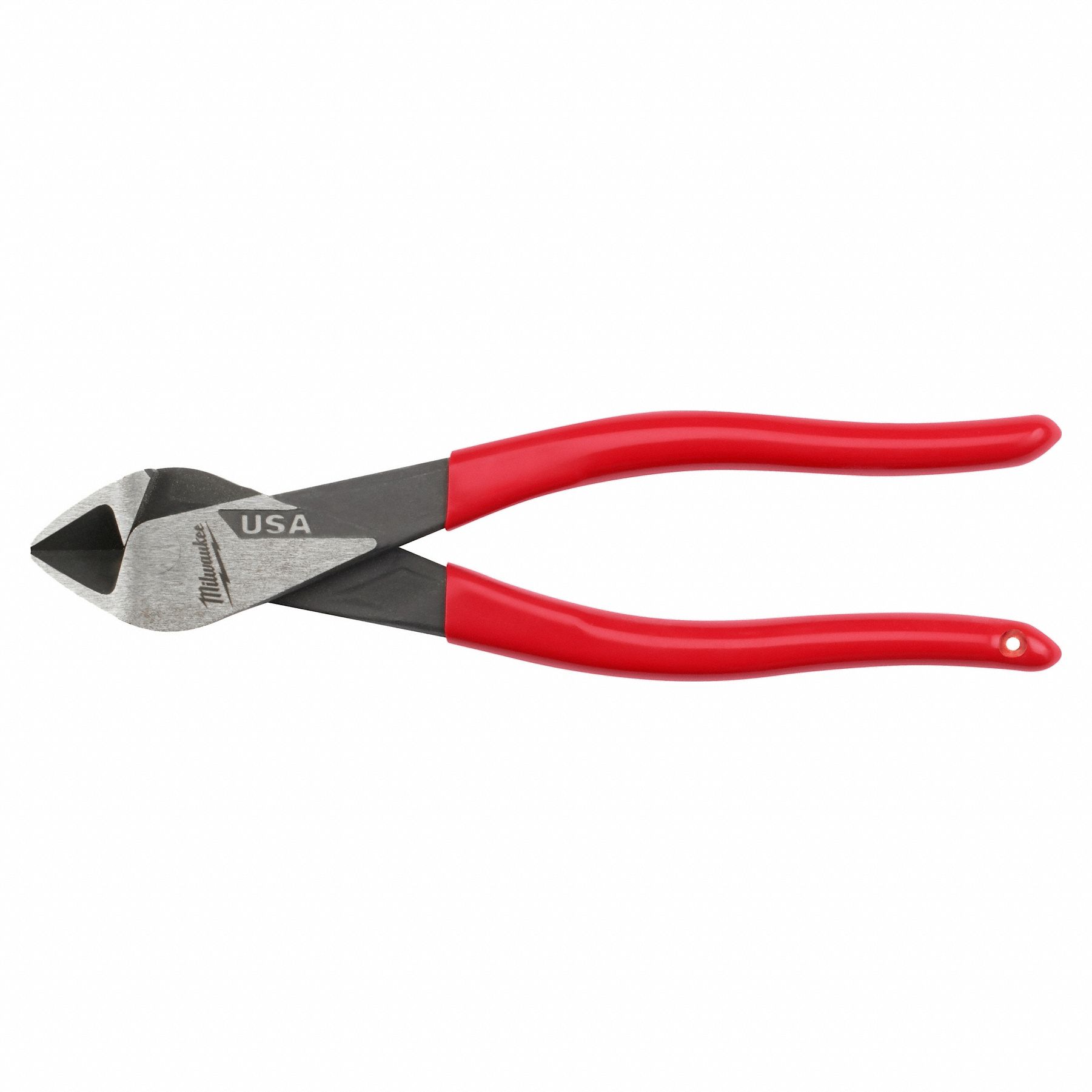 DIPPED GRIP PLIER, FLUSH, STRAIGHT, TAPERED, ¾ IN JAW L, 1¼ IN JAW W, 8 IN OVERALL L