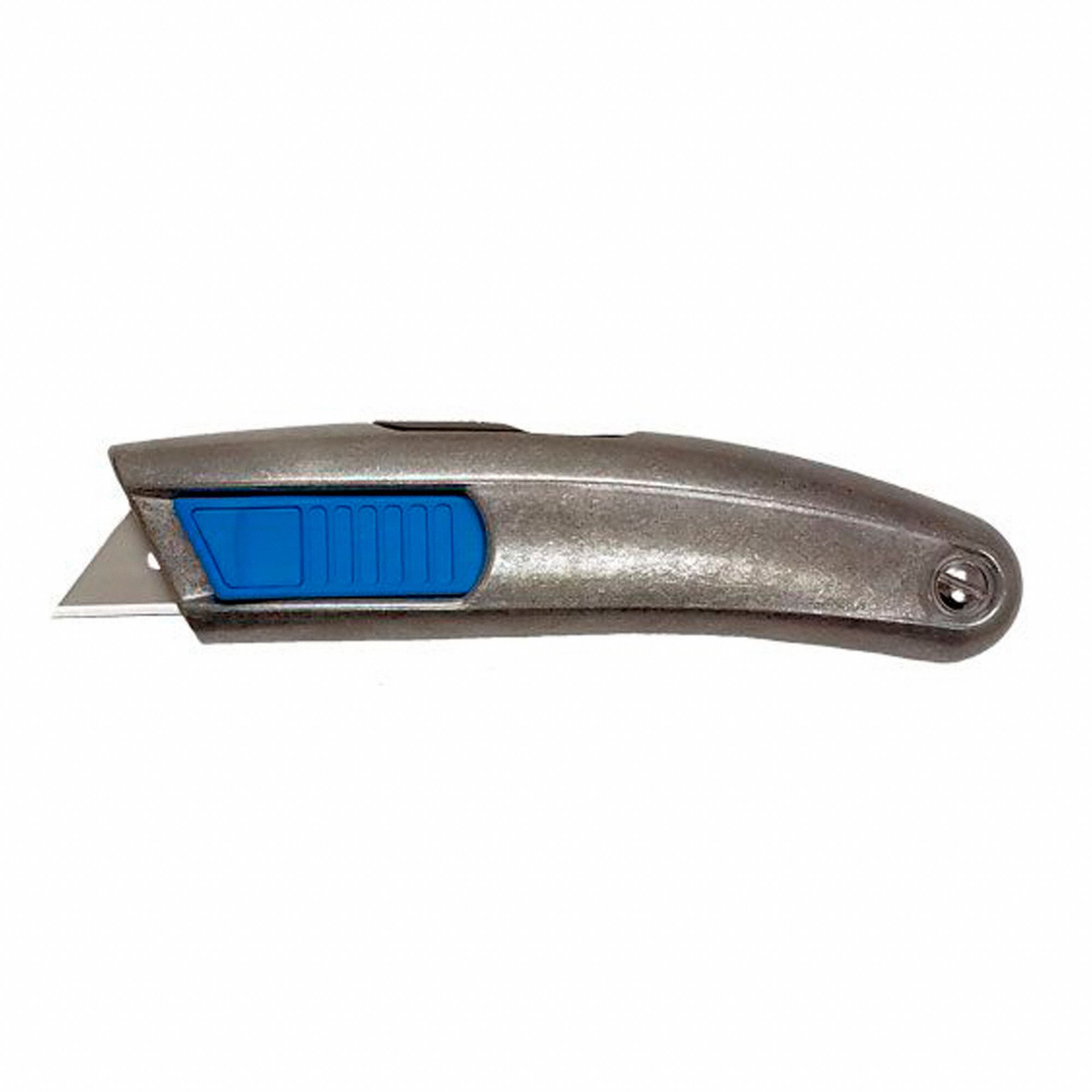 UTILITY KNIFE, STAINLESS STEEL, FOR CUTTING, 100 BLADES INCLUDED, 6 IN L X 1 IN W