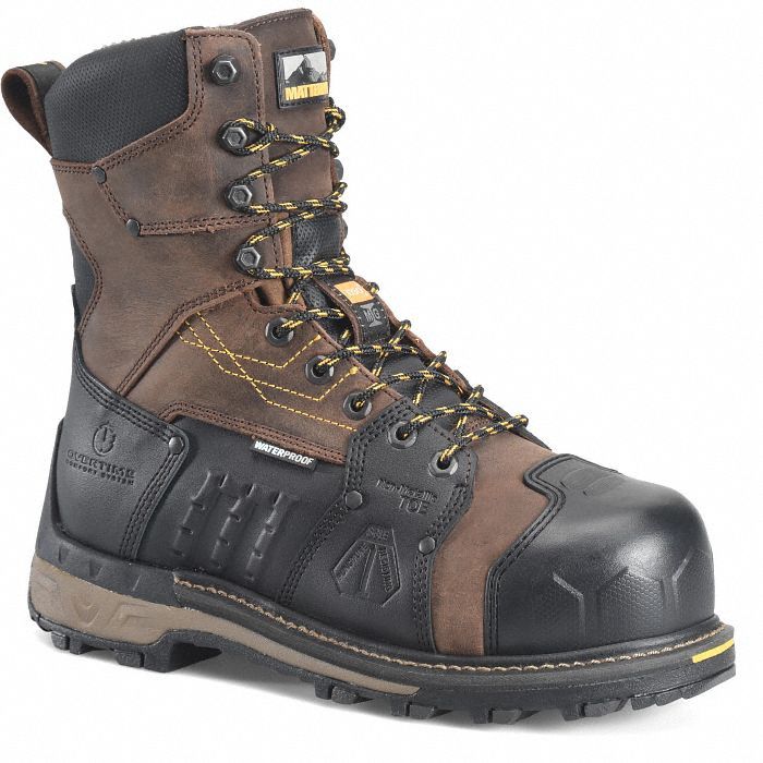 Work Boot Composite Toe Brown Mens 11.5W