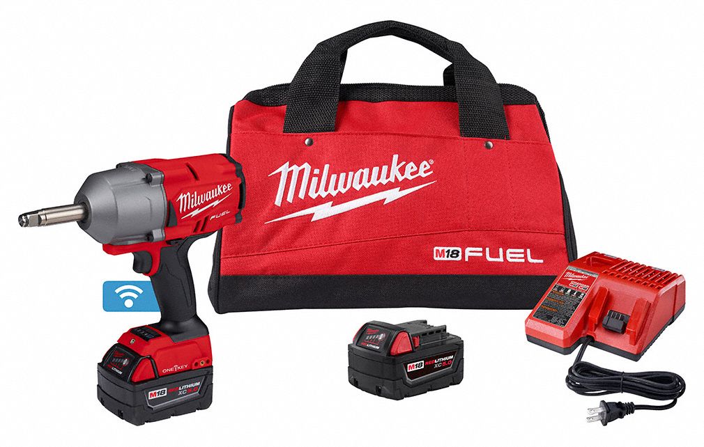 Impact wrench deals kit milwaukee