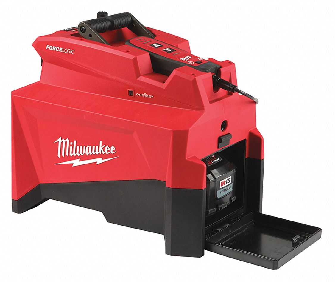 HYDRAULIC PUMP, WITH BATTERY PACK, 18 VDC, 10000 PSI, 3/8" NPT FLUID PORT, MAGNESIUM