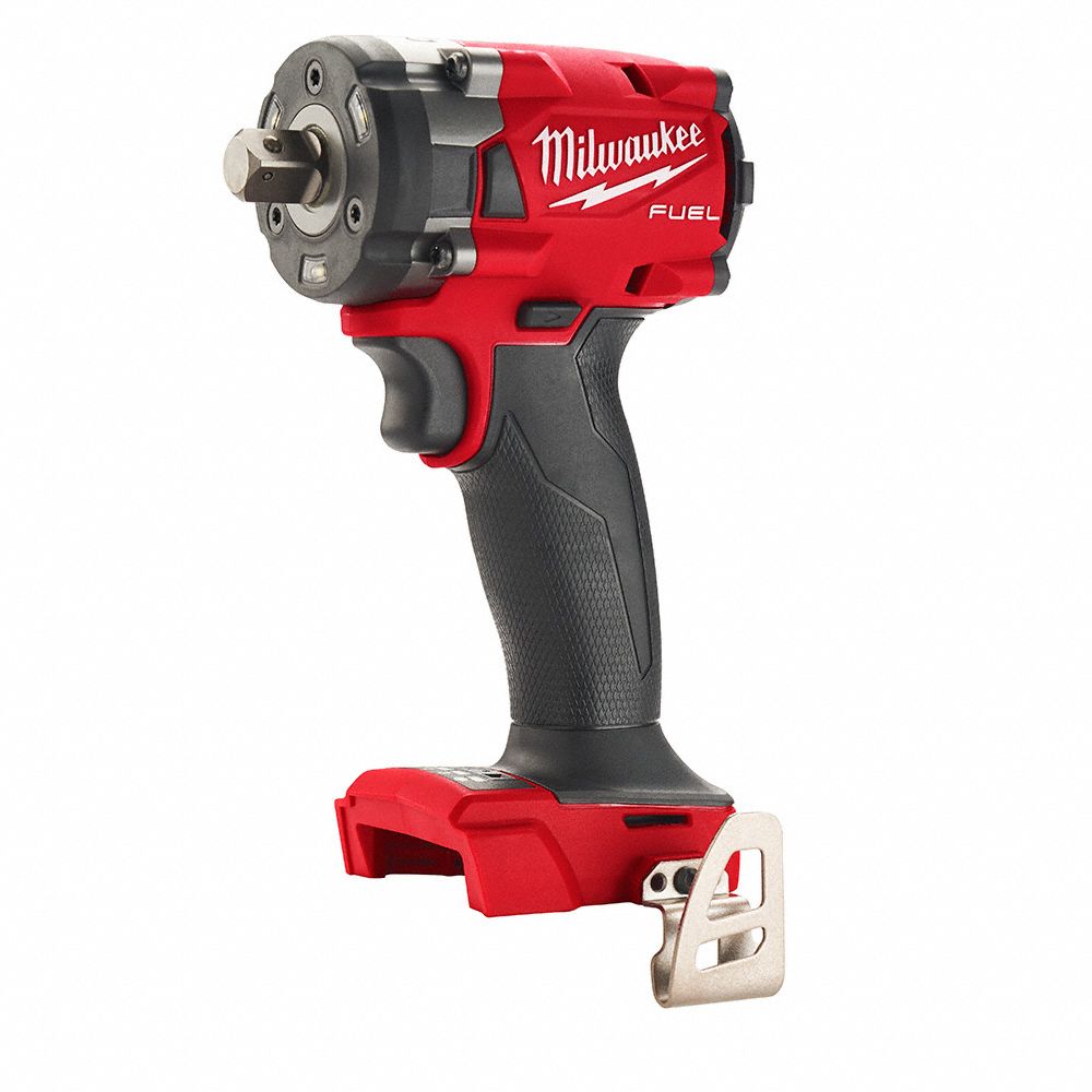 IMPACT WRENCH, CORDLESS, 18V, STRAIGHT, ½ IN DETENT PIN STANDARD, SQUARE, 250 FT-LB