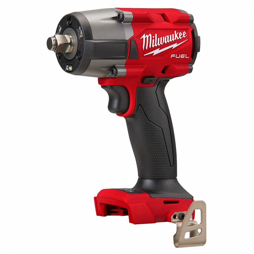 IMPACT WRENCH, CORDLESS, 18V, 5 AH, PISTOL GRIP, ½ IN FRICTION RING, STANDARD, 550 FT-LB