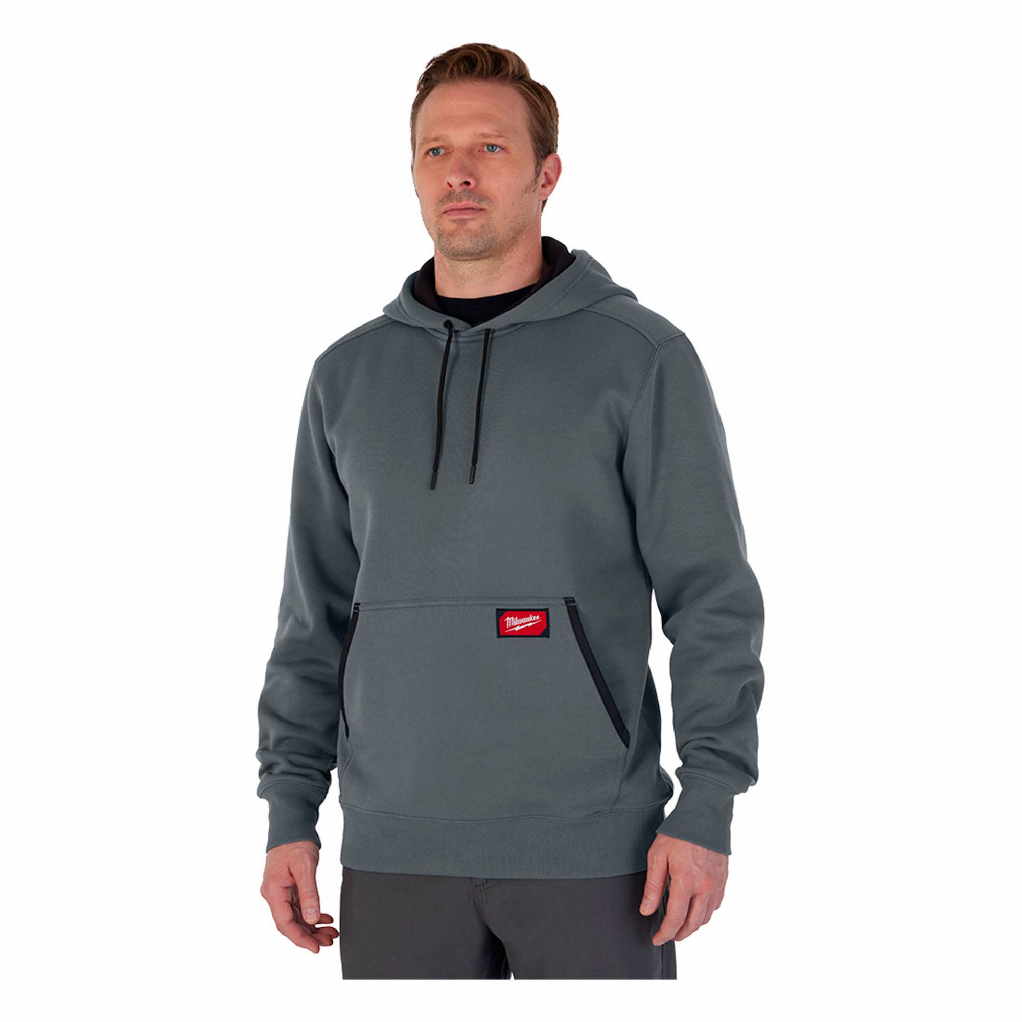 WORK HOODIE,GREY