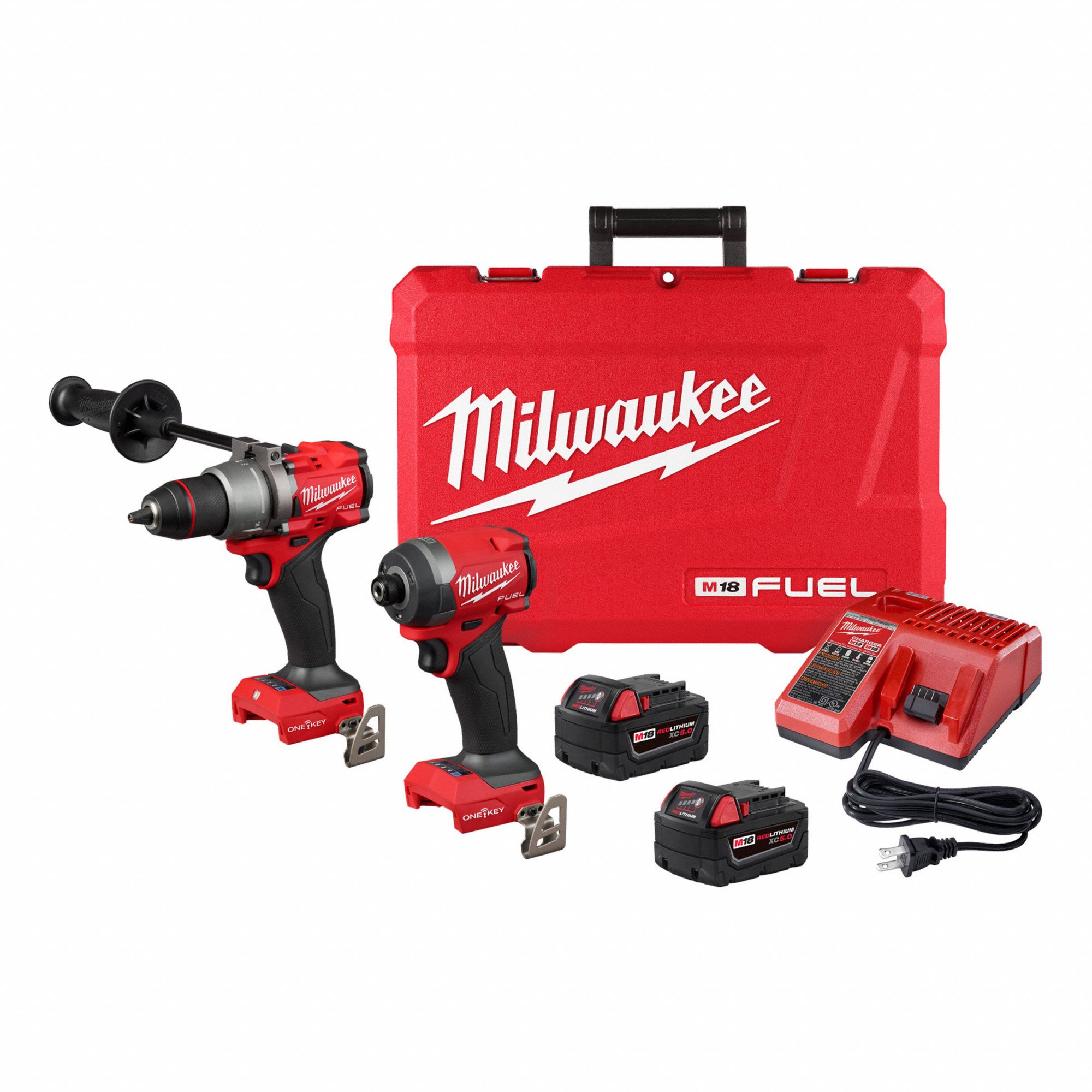 TOOL COMBO KIT,18V,LITHIUM ION BATTERY