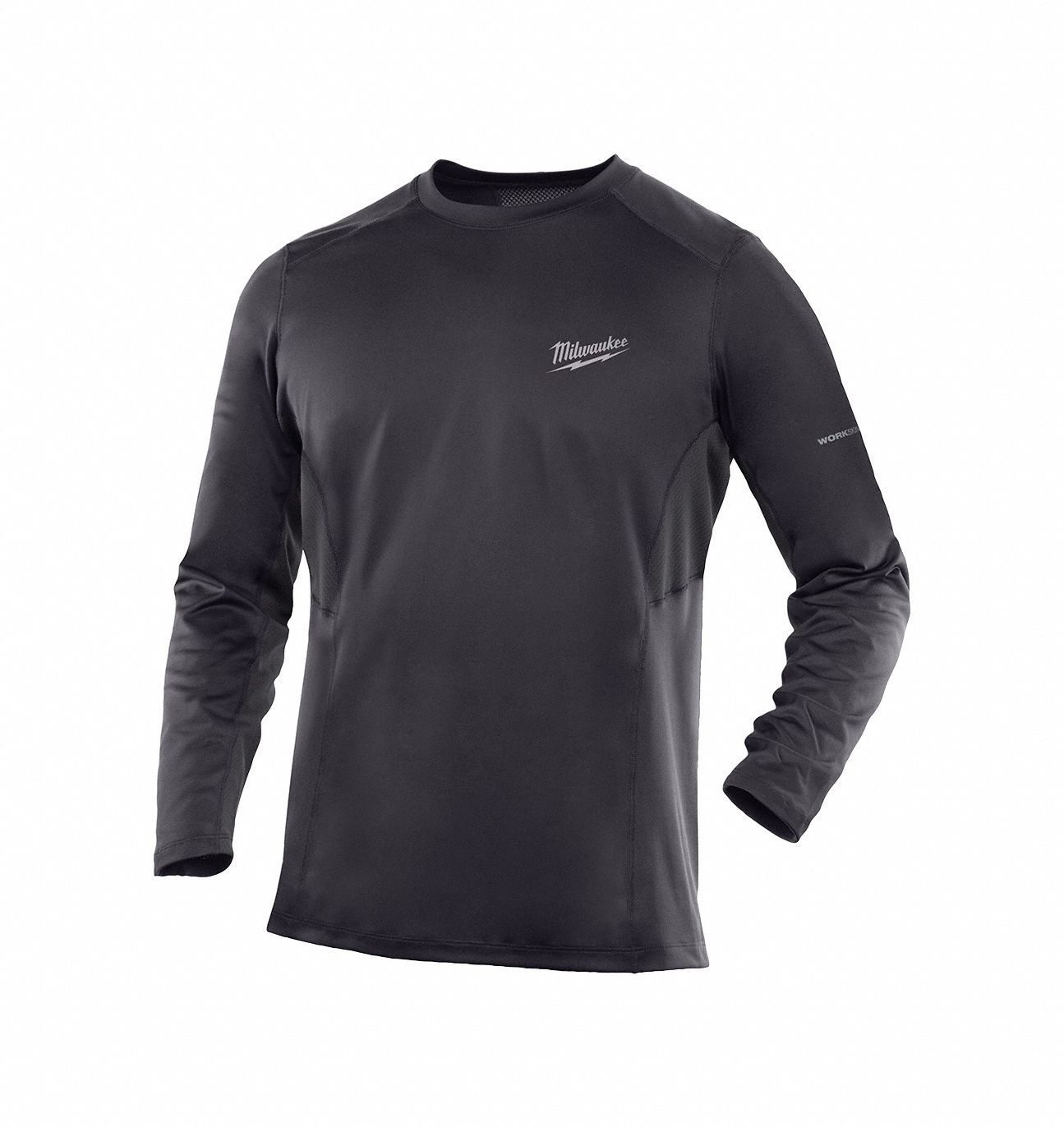 MEN'S WORKSKIN BASE LAYER, GREY, SIZE S, POLYESTER, 0.756 LBS, MIDWEIGHT
