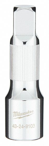 SOCKET EXTENSION, 3 IN L, 1/2 IN SHANK SIZE