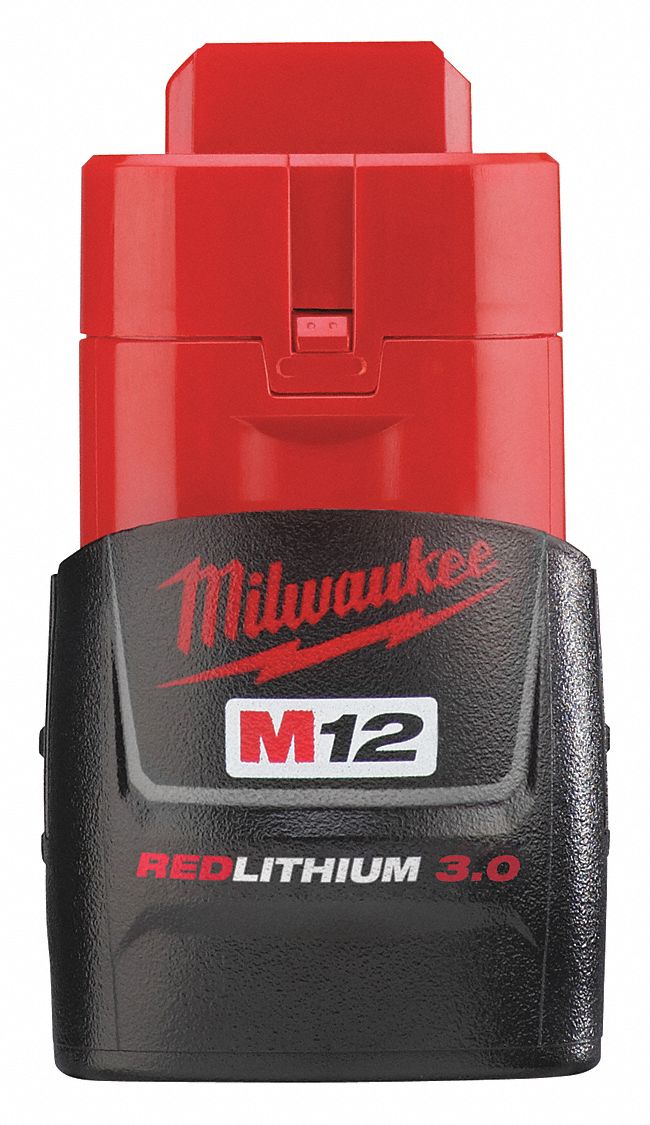 REDLITHIUM BATTERY PACK, 12V, 3 AH, LI-ION, FOR M12 CORDLESS POWER TOOLS