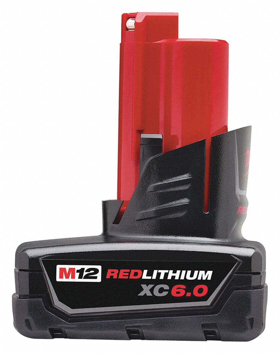 REDLITHIUM BATTERY, M12, 12V, 6 AH, LI-ION, FOR M12 CORDLESS SOLUTIONS