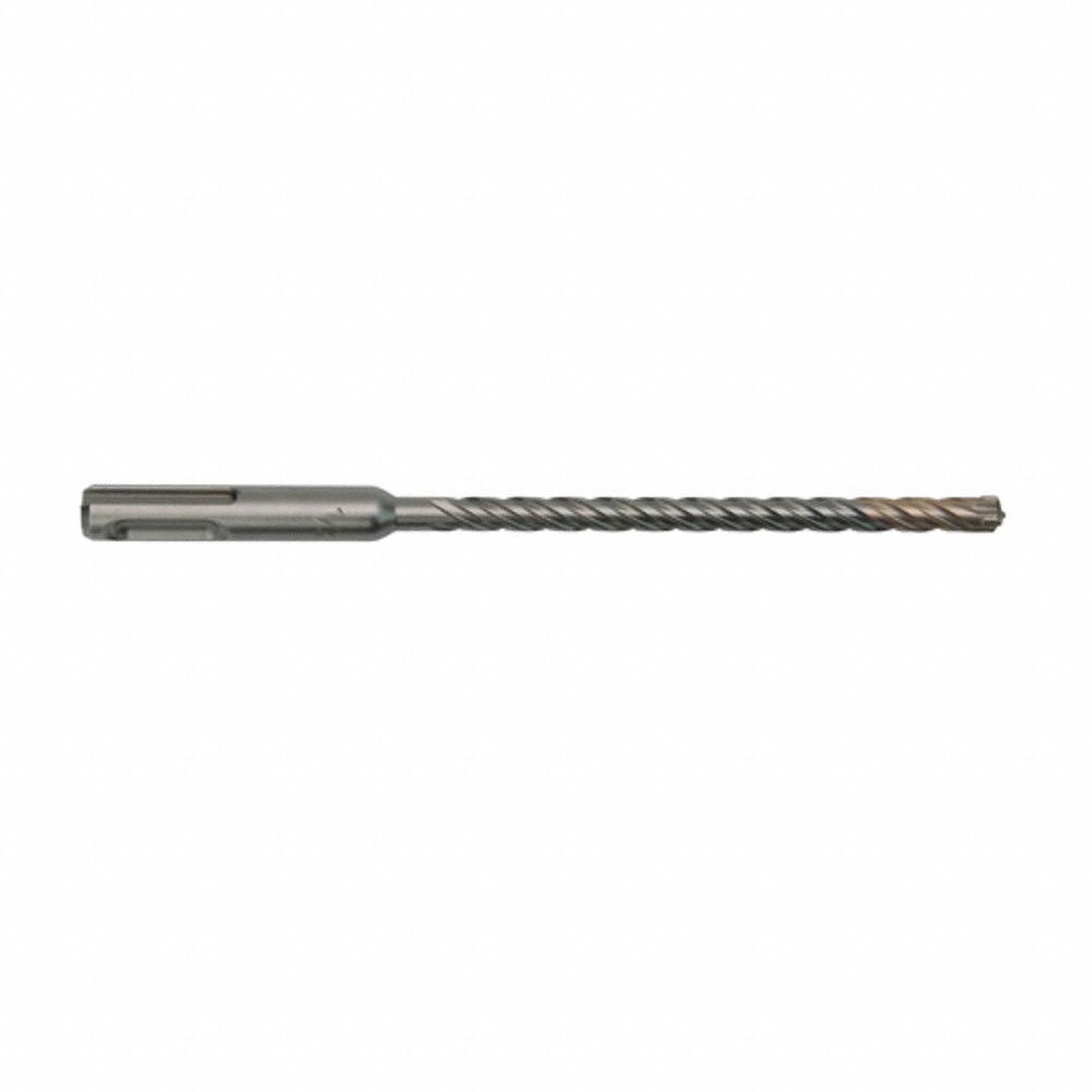 ROTARY HAMMER DRILL, 3/16 IN DRILL BIT SIZE, 10 IN MAX DRILLING DEPTH, 12 IN L, SDS