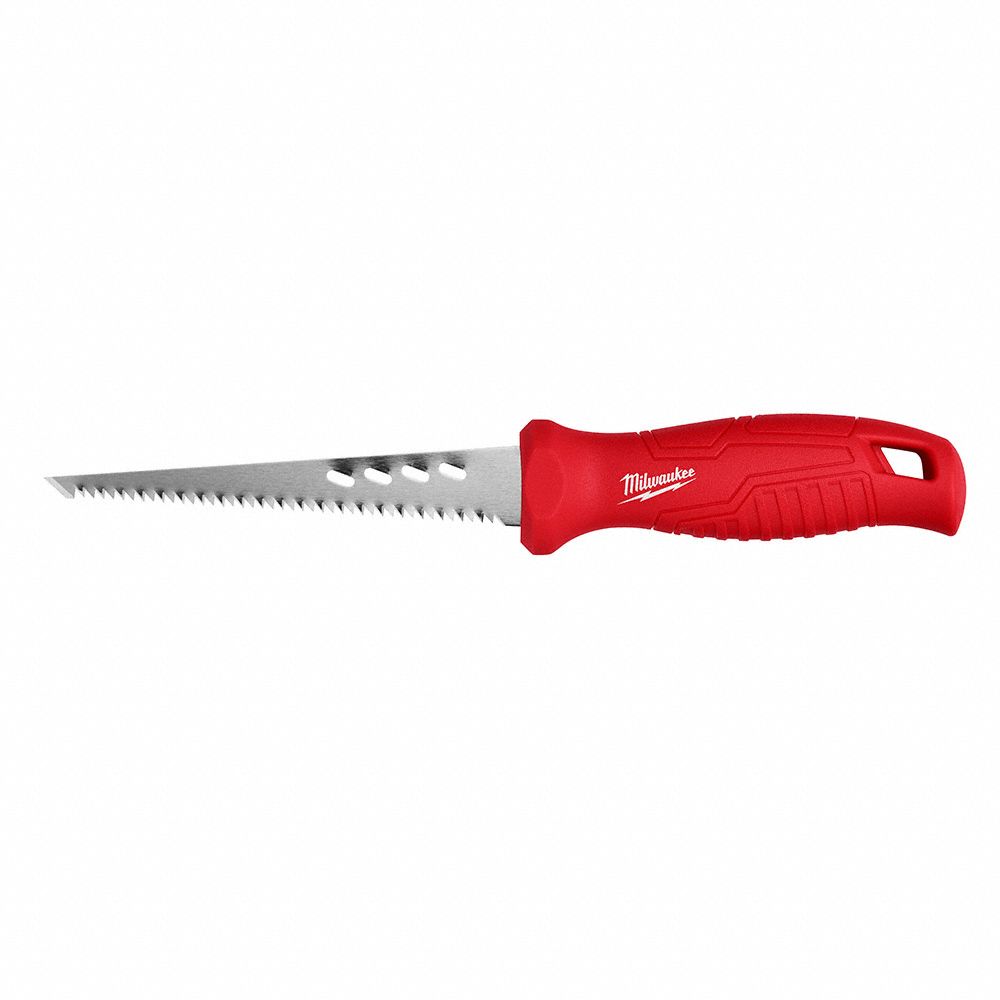 RASPING JAB SAW, 6 IN BLADE L, STEEL, 11 1/2 IN OVERALL L, 8, PLASTIC
