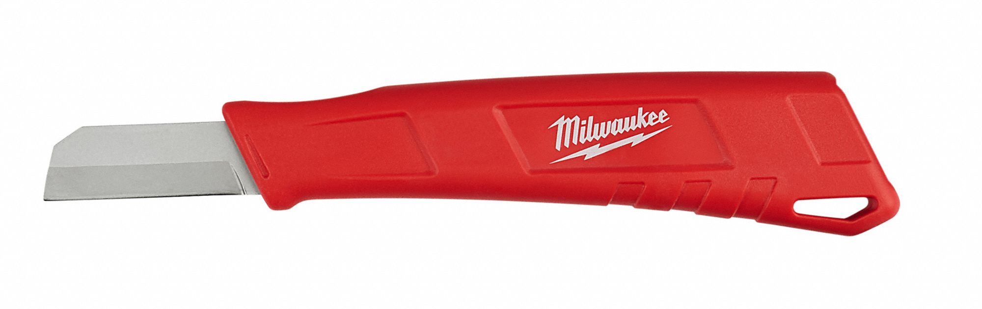 LINEMAN'S UNDERGROUND KNIFE, HAWKBILL, RED, 7 IN L, STAINLESS STEEL