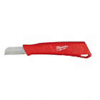 LINEMAN'S UNDERGROUND KNIFE, HAWKBILL, RED, 7 IN L, STAINLESS STEEL