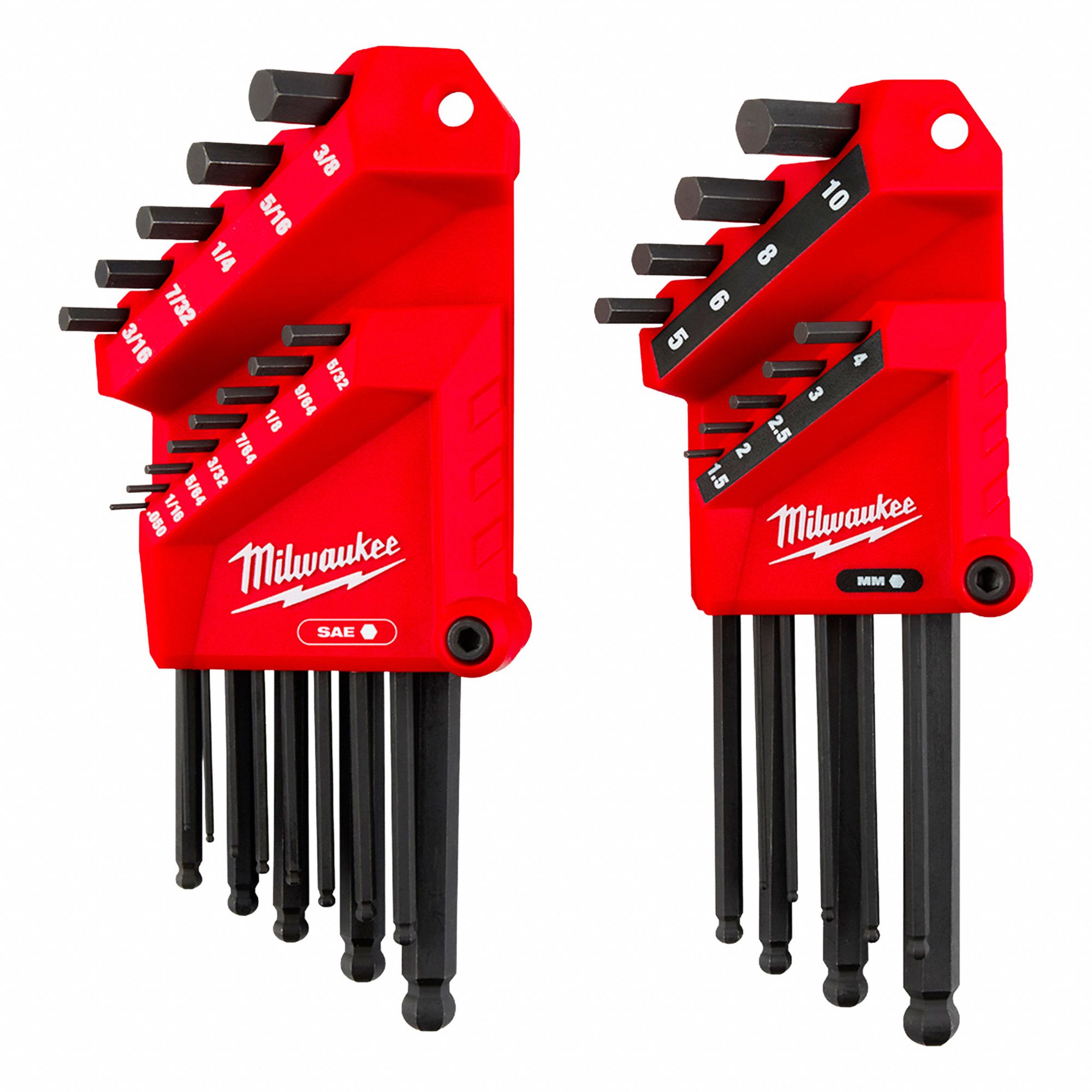 JEU CLES HEX, SAE/METRIQUE, 22 PIECES