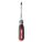 SCREWDRIVER, NO 2 SQUARE TIP, CUSHION GRIP, ANTI-PEEL, 4 IN SHANK, 11 27/32 L