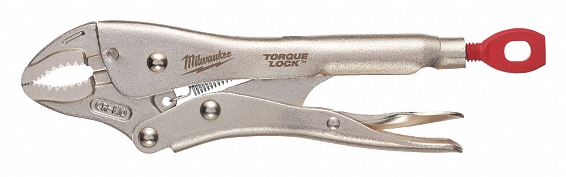 LOCKING PLIERS,1-1/2" JAW,ERGONOMIC,7"L