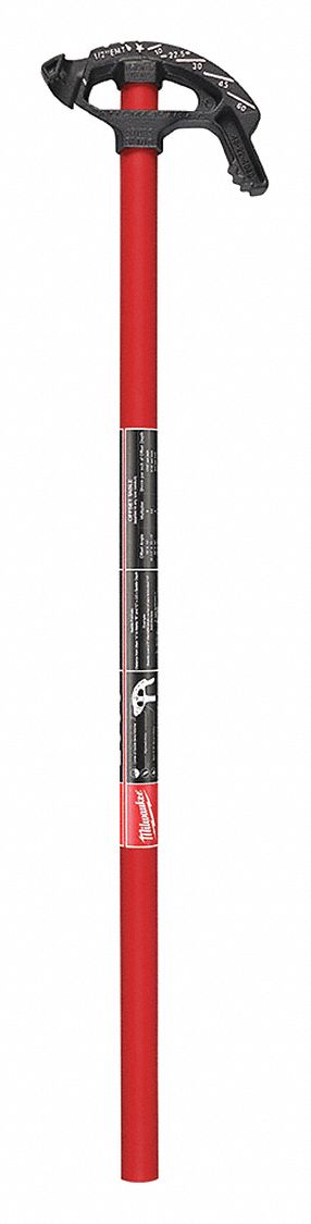 CONDUIT BENDER, HEAVY-DUTY, BEND RADIUS 90 IN, EMT 1/2 IN, RIGID/IMC 1/2 IN, IRON