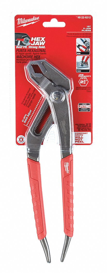 Milwaukee hex outlet jaw pliers