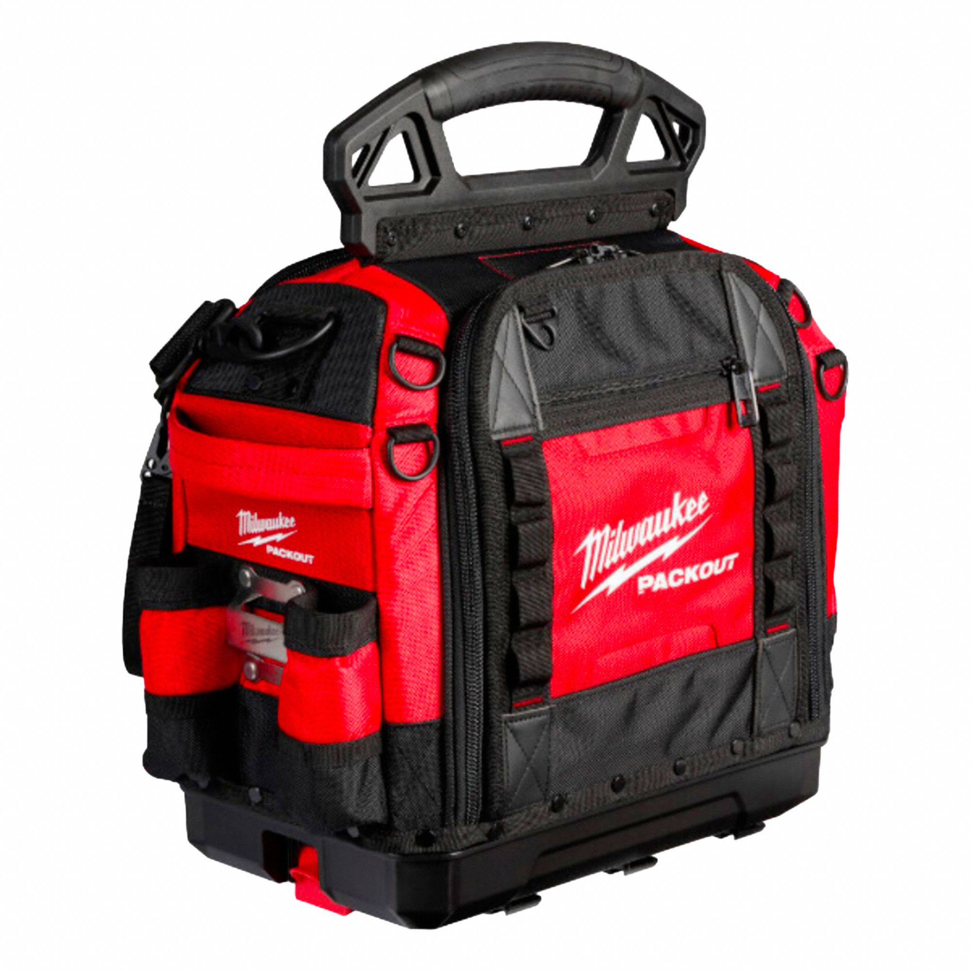 TOOL BAG,BALLISTIC,BLACK, RED,19 3/4IN H