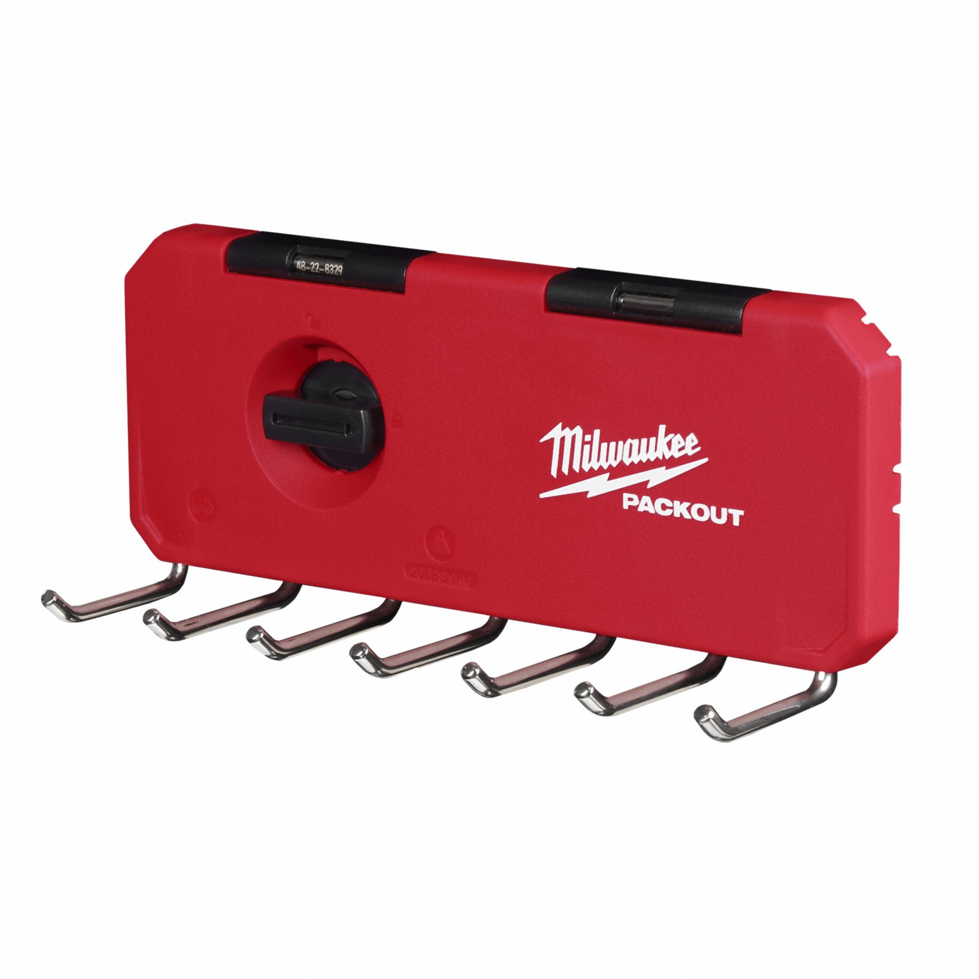 RATELIER A CROCHET,ROUGE/NOIR,LO 3 PO